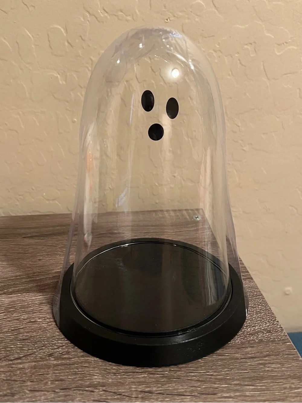 Target Bullseye Ghost Cloche Halloween Black Boo Scary Haunt NWT